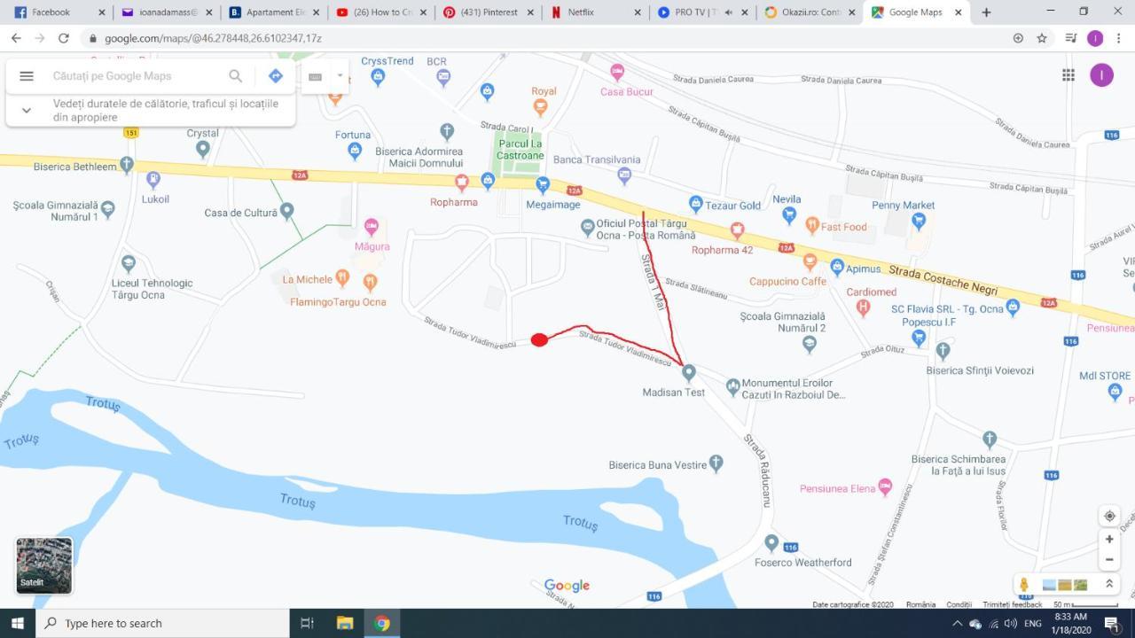 Apartament Elefant Tg. Ocna Apartament Tîrgu Ocna Zewnętrze zdjęcie